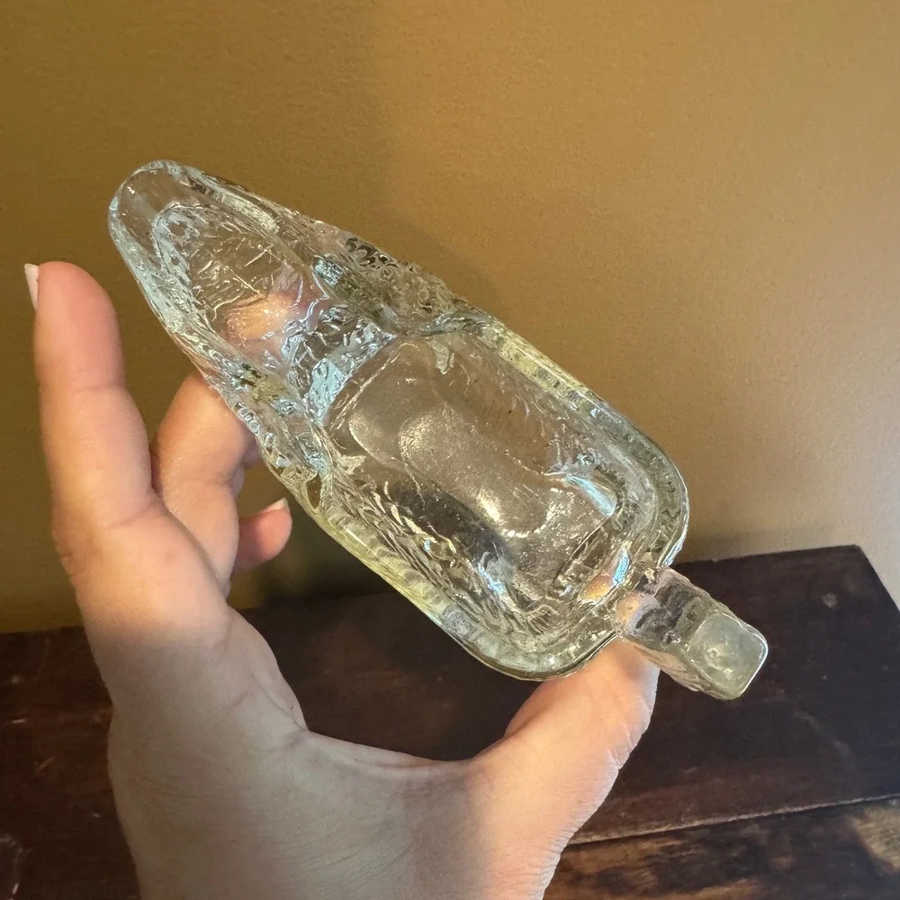 Vintage 1930's L. E. Smith Pressed‎ Glass Scottie Dog Creamer